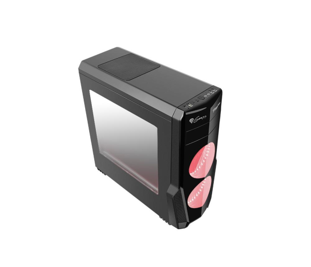 NATEC Obudowa Genesis Titan 800 USB 3.0 z oknem czerwone podświetlenie NPC-1128 - 413153 - zdjęcie 4